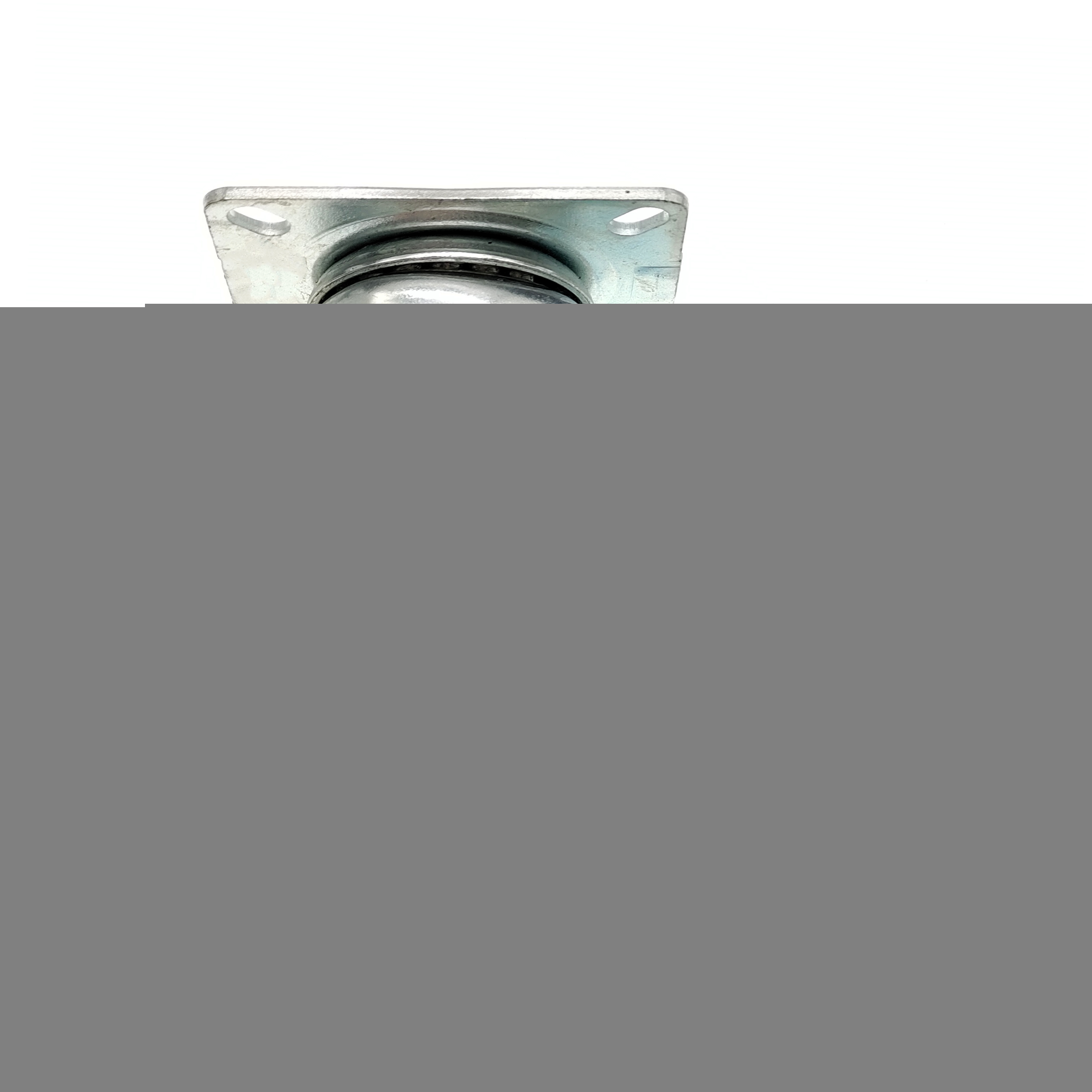 Threaded Stem Bolt Hole Solid Stem Top Plate 150 mm 300 KG Capacity Mid Heavy Duty Elastic TPR Swivel Trolley Caster Wheel1 1