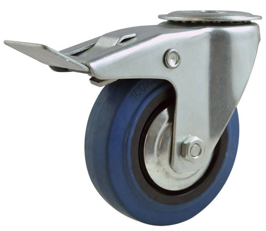 All Size Price Of Industrial Blue Roller Bearing Caster Wheel 1