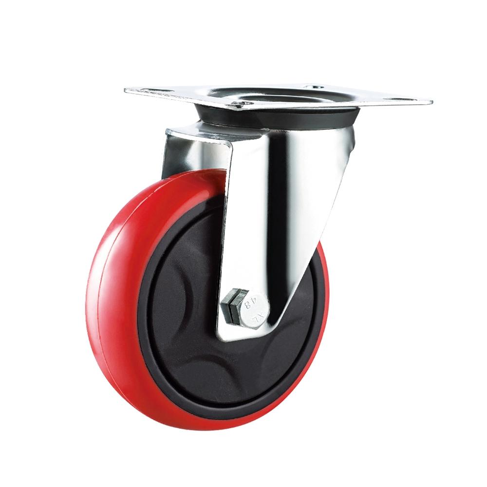 Trolley Durable Industrial Swivel PU Wheel Castor 1