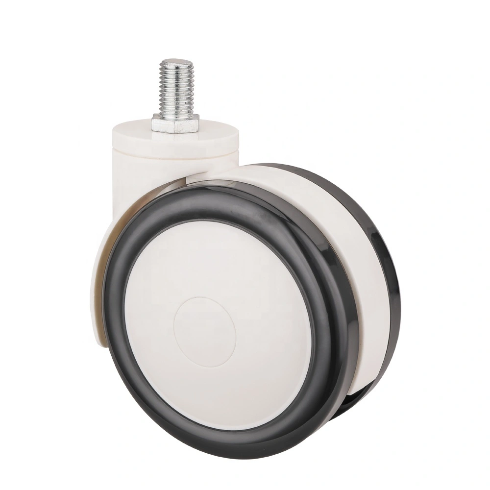 5 Precision Swivel Non-marking Twin Wheel Hospital Bed Casters1 1