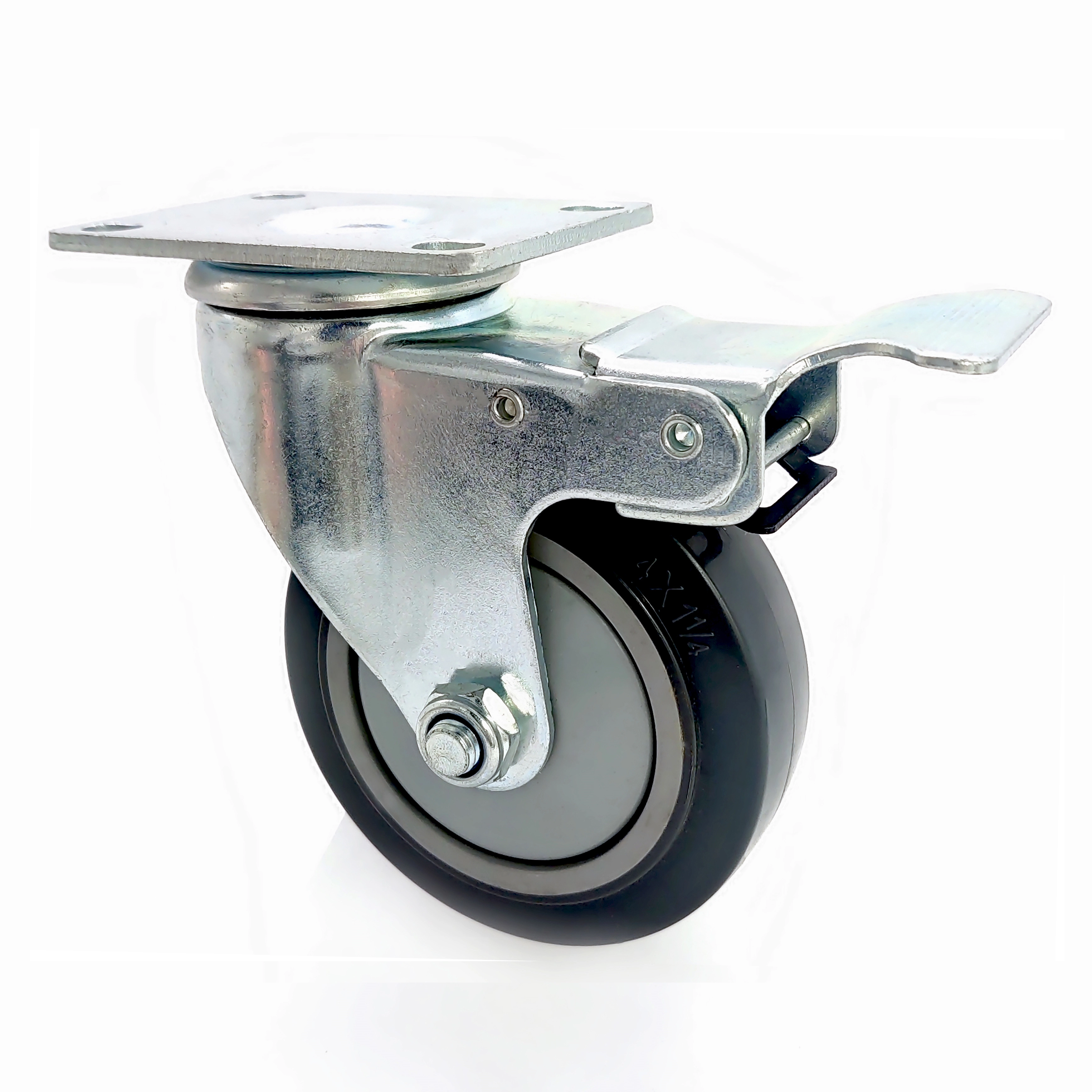 medium duty trolley castor wheels for shopping cart 1