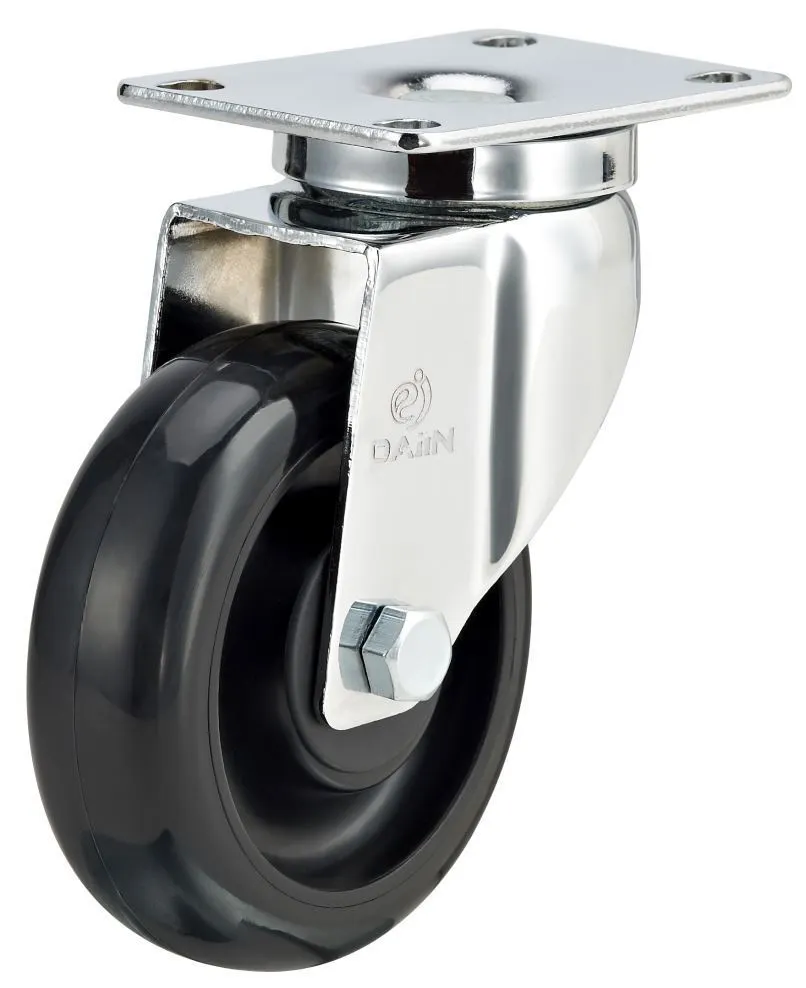 Low price swivel plate ESD caster wheel 1