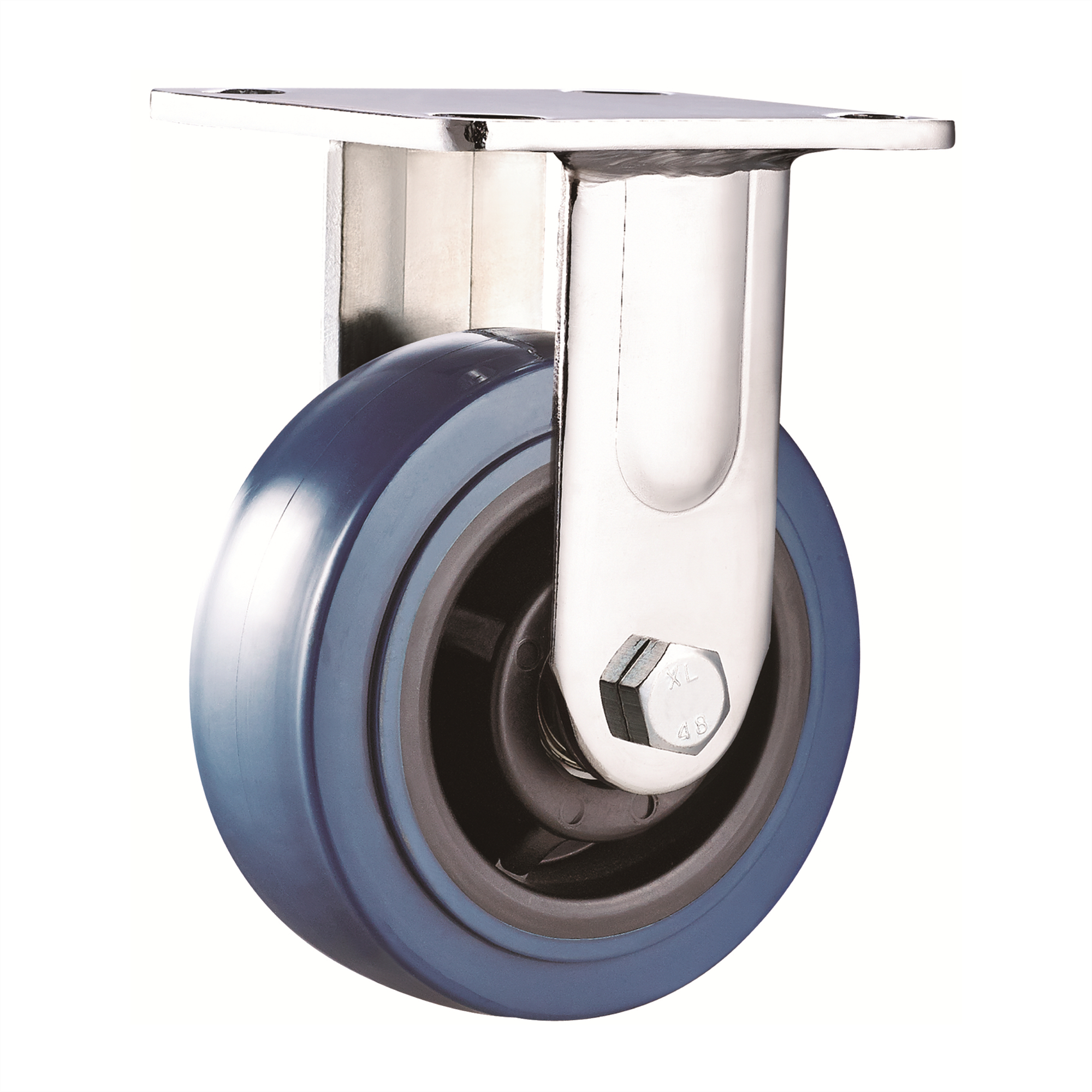 USA Standard Wheel Manufacturer 150 mm PP Hub Polyurethane Handle Cart Dolly PU Castor And Wheel 1
