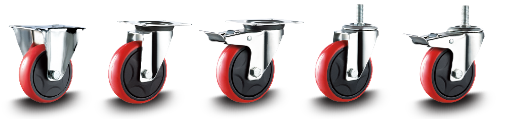 3 4 5 6 8 Inch Industrial Swivel Caster Wheels Wholesale 6