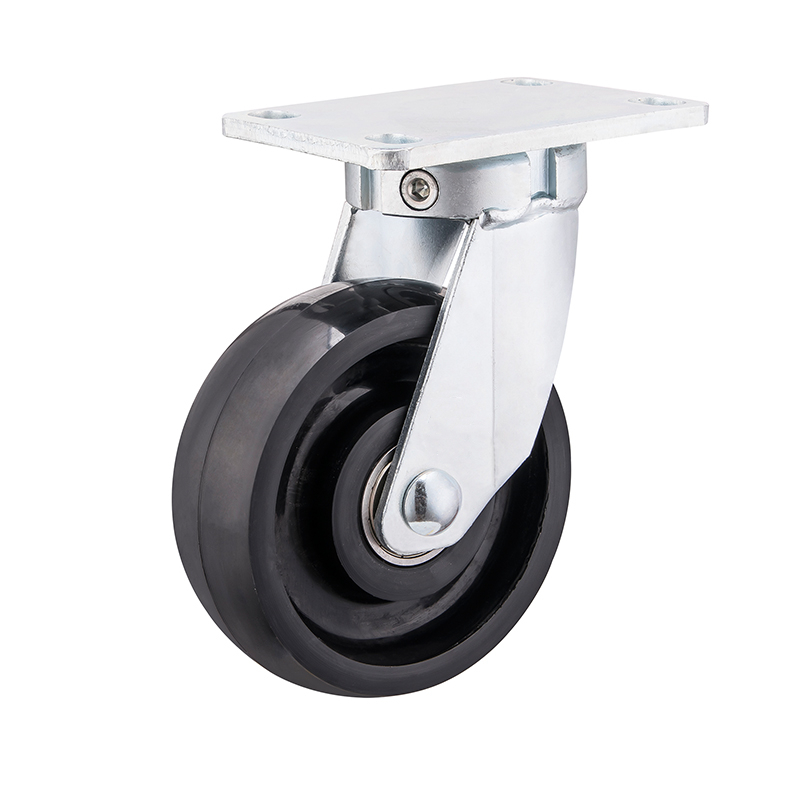 Wholesale Industrial Swivel 1000 kg Load Capacity Heavy Duty 150mm Machine MC Nylon Kingpinless Caster Wheels 1