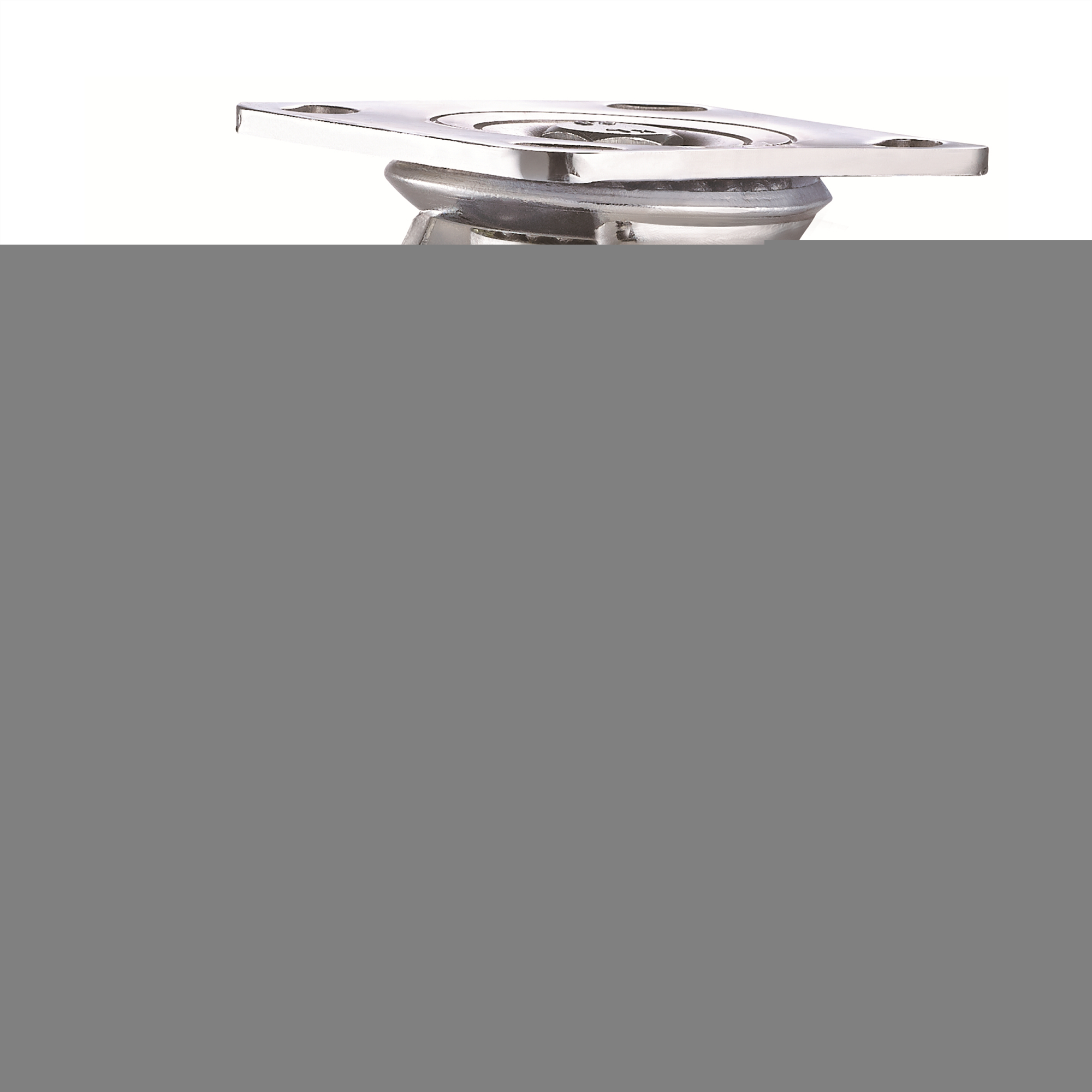 Hardware Tool Cabinet Industrial 6 Inch Medium Heavy Duty Swivel Side Lock Brake PU Caster And Wheel 1