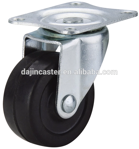 wholesale price small mini rubber castor furniture casters and wheels 1