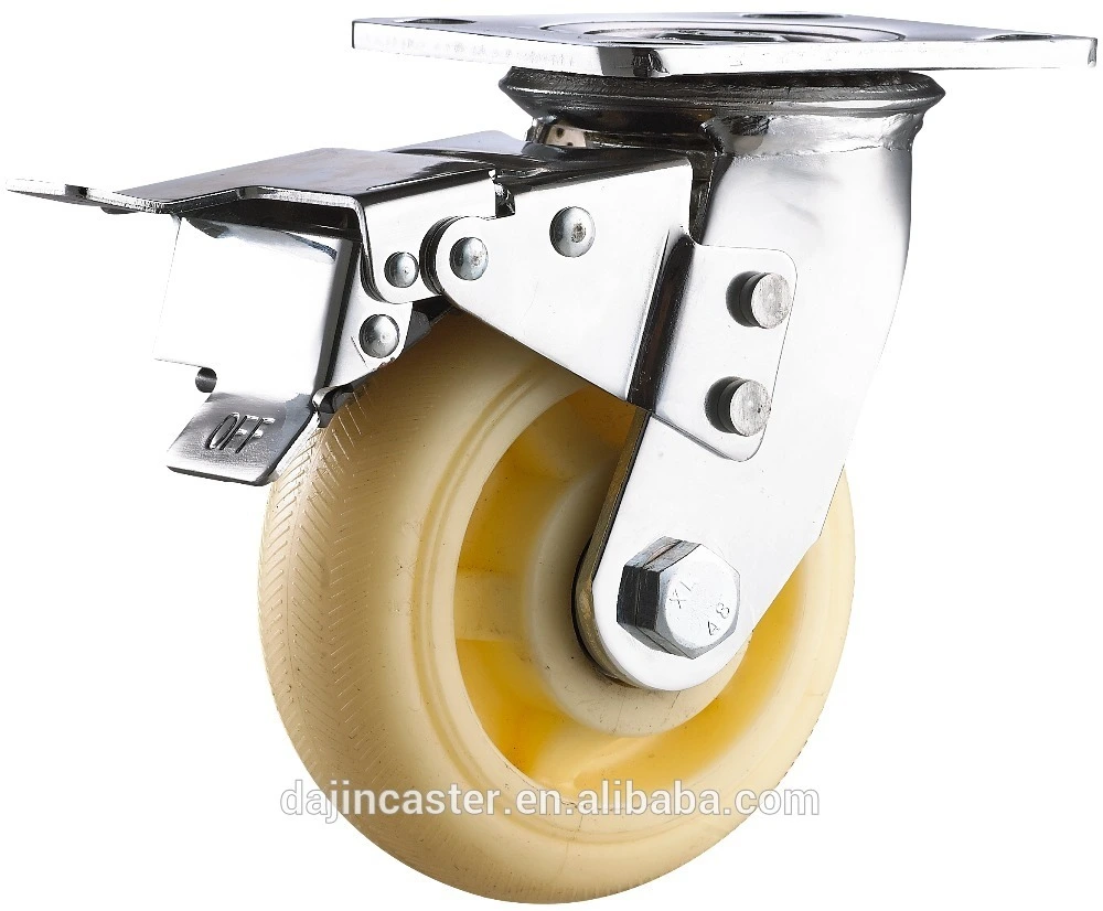 Factory Supplier 6 Inch Heavy Loading Nylon Industrial Caster Wheels1 1