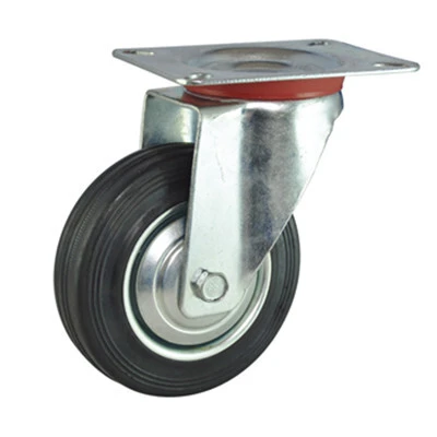 European Style Heavy Duty Industrial Cast Iron Castor Wheels 1