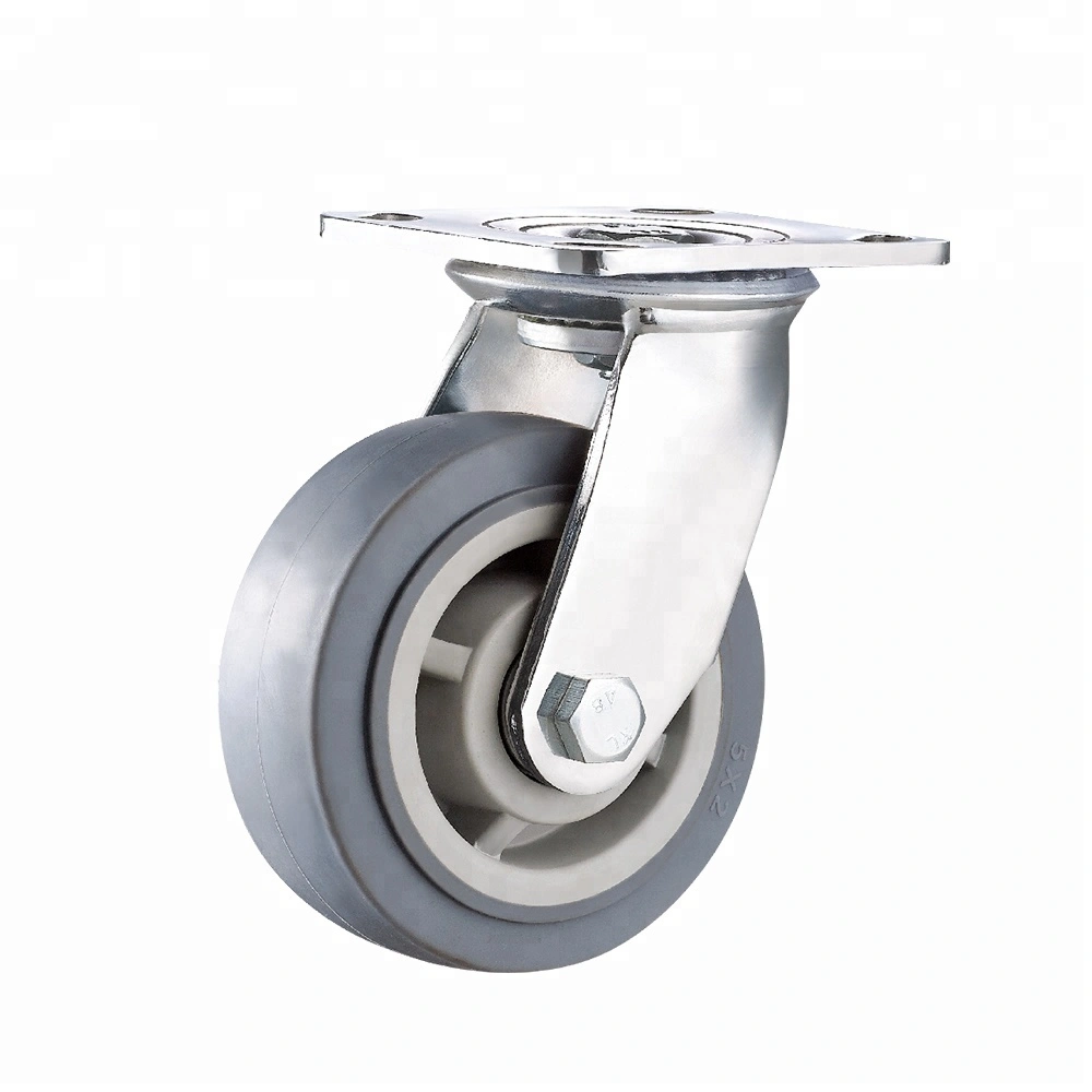 8 inch high load capacity ball bearing trolley universal caster wheel 1