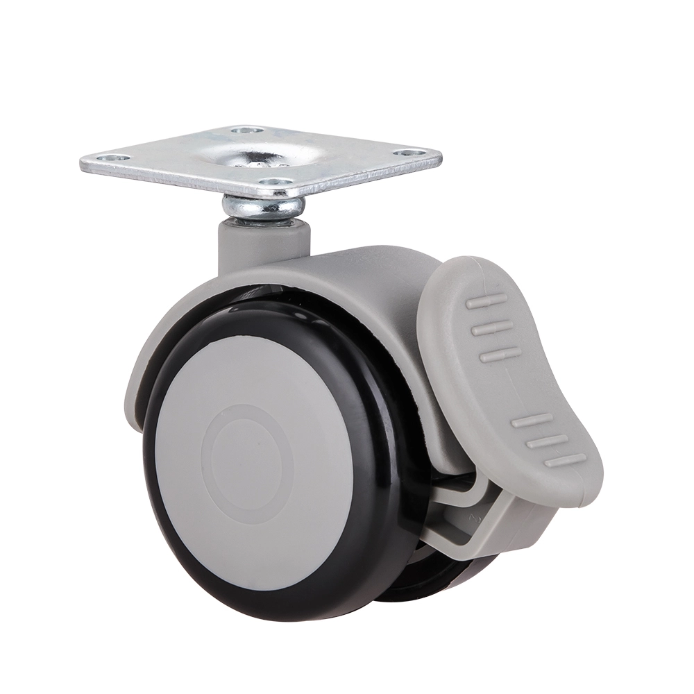 Noiseless Low Gravity Plate Lockable 2 Medical Caster Wheels2 1