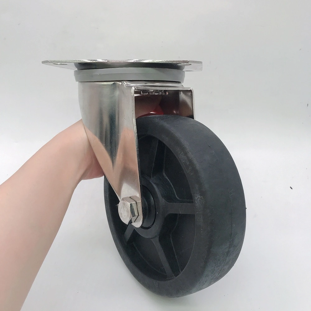 Bakery Room High Temperature 230 degrees Heavy Duty Stainless Steel Universal Castor Wheel 1