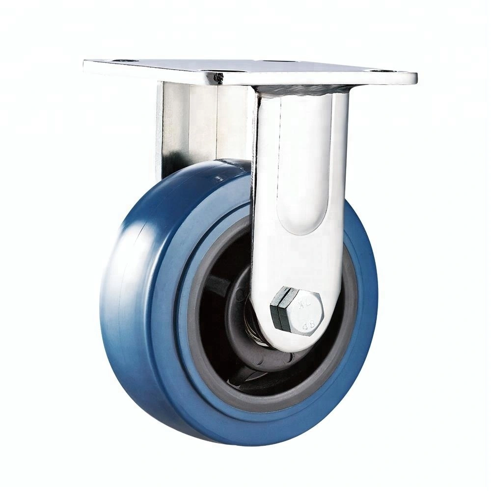 Good Price Industrial Fixed Heavy Duty PU Caster and Wheels 1