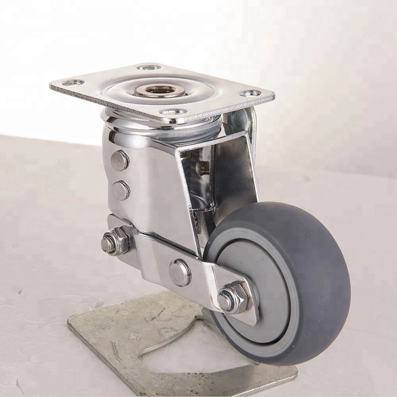3 4 5 Spring Loaded TPR Shock Absorber Caster Wheel With Spring 1