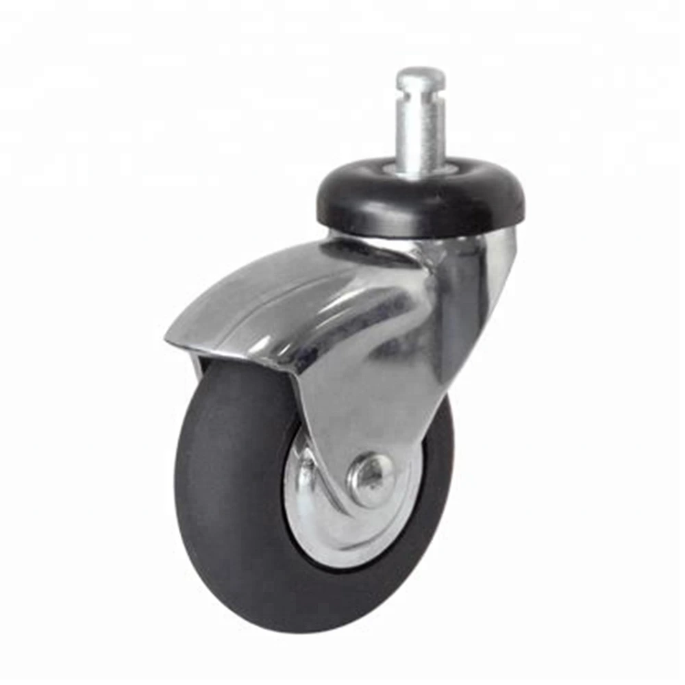2 inch 3 Inch Artificial Rubber Caster Wheels1 1