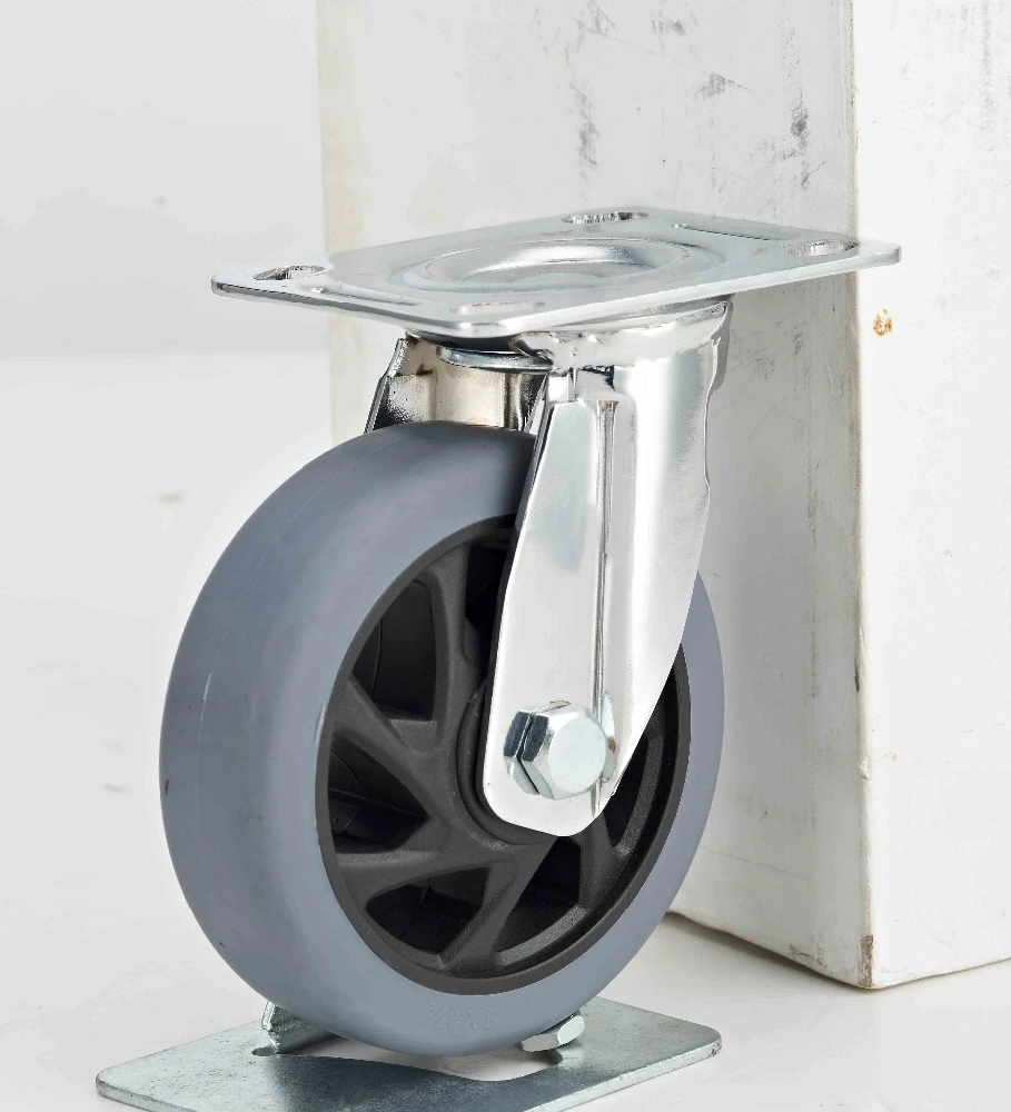 Hot Selling Good Price TPR Swivel Rubber Wheel for Trolley 1