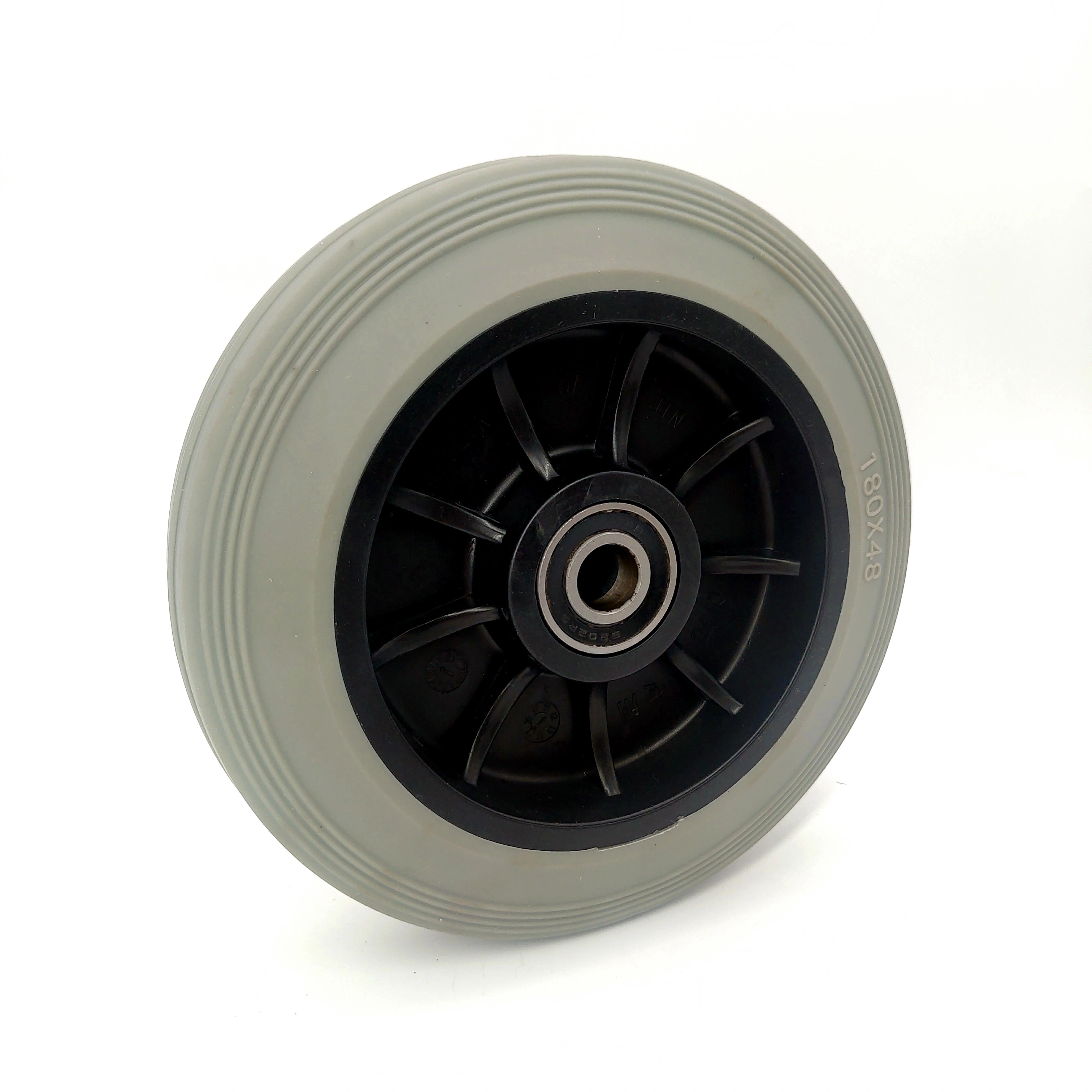 Noiseless 7 inch Thermoplastic rubber caster wheel 1