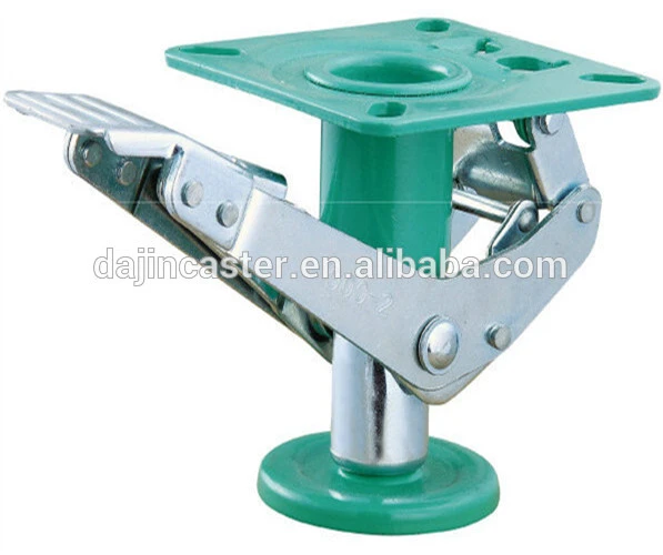 industrial caster wheel floor lock-lift up with high quality 1