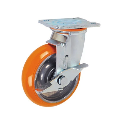 Korean Polyurethane Heavy Duty Caster Wheels 1