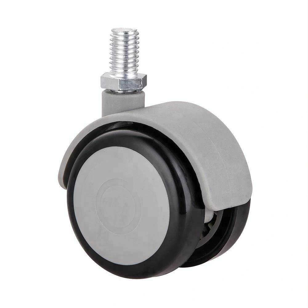 Manufacturer 2 inch TPU M10 Screw Stem Furniture Caster Wheel 1