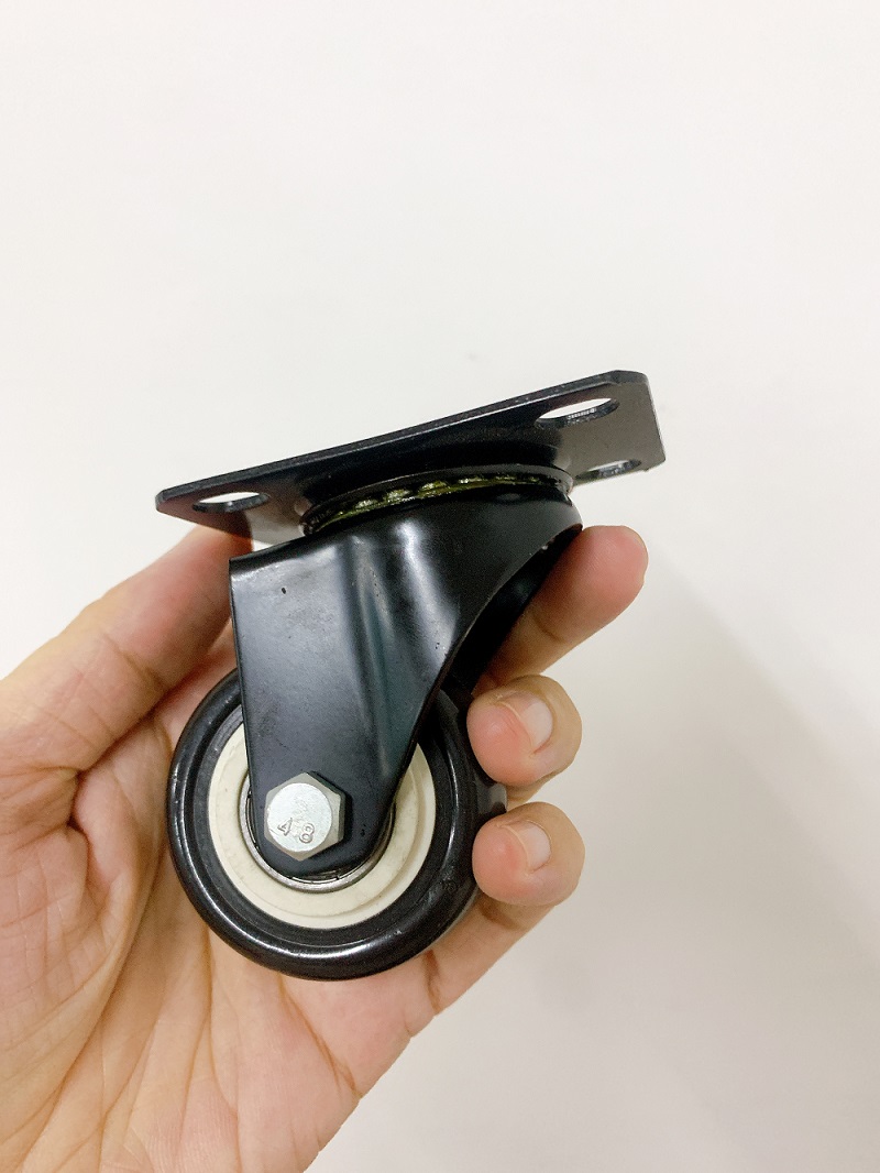 Amazon hot sale 50mm black PVC caster wheel for office chair 2