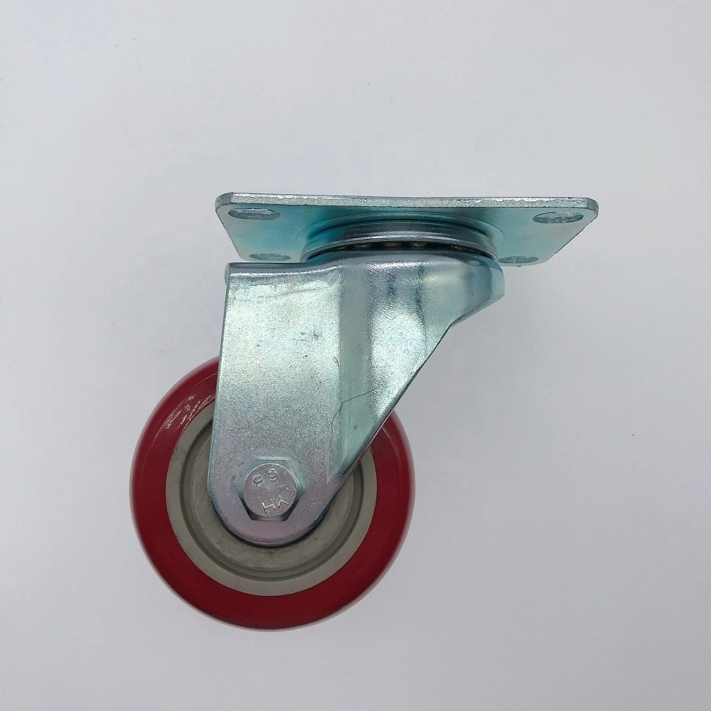 Factory Price Medium Duty 75mm 100mm 125mm Rotation Universal Caster Wheels for Trolleys 1