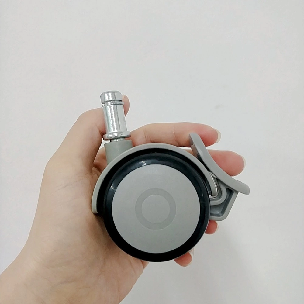 SSDJ Factory direct sale 2 inch 50mm medical screw universal castors wheels mute doule wheel furniture wheel 1
