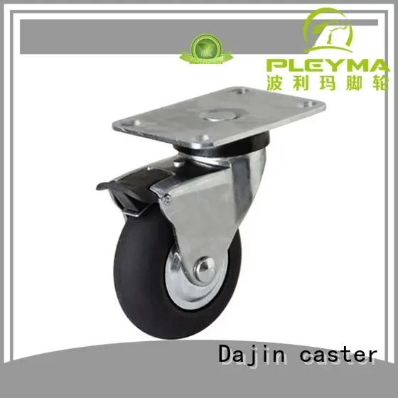 caster soft swivel casters tpr Dajin caster company 1