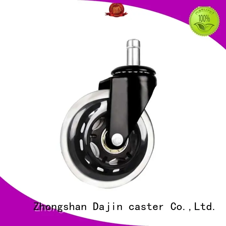 office style rollerblade casters caster roller Dajin caster company 1