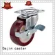 light duty casters brake pu Dajin caster Brand company 1