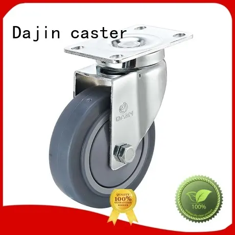 Hot duty medium duty caster trolleys mediumlight Dajin caster Brand 1