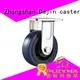 hand heavy duty retractable casters truck brake Dajin caster 1