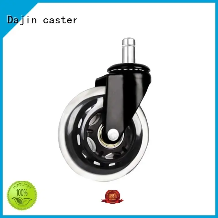 Dajin caster pu rollerblade caster wheels roller wholesale 1