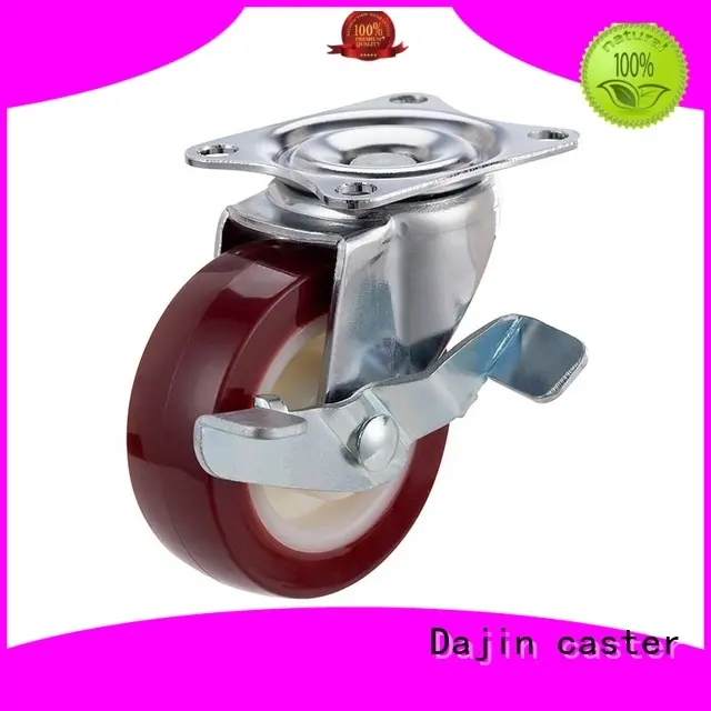 Dajin caster brake office chair casters brake light 1