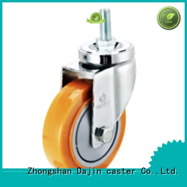 tpr 2 swivel caster wheels wheel dollies Dajin caster 1