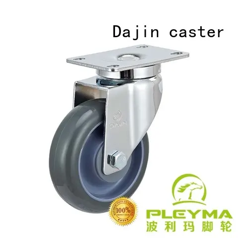 pp nylon swivel casters brake dollies 1