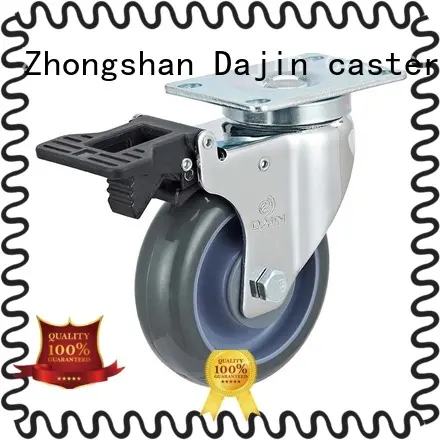 Dajin caster tpr stem swivel caster wheels carts dollies 1