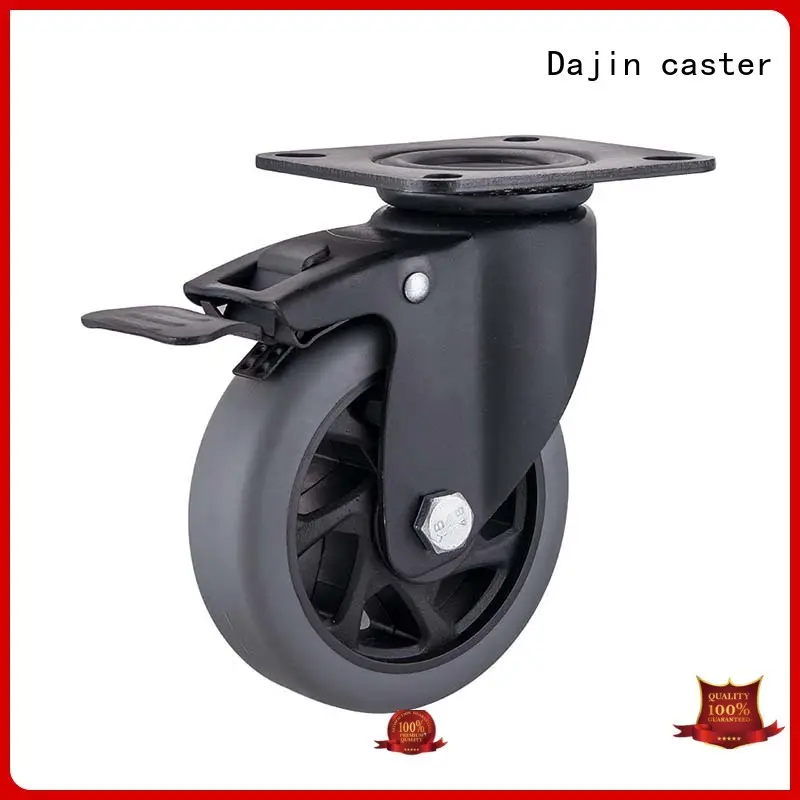 heavy duty industrial casters medium metal Dajin caster 1
