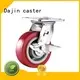 Dajin caster tool heavy duty trolley wheels brake racks 1