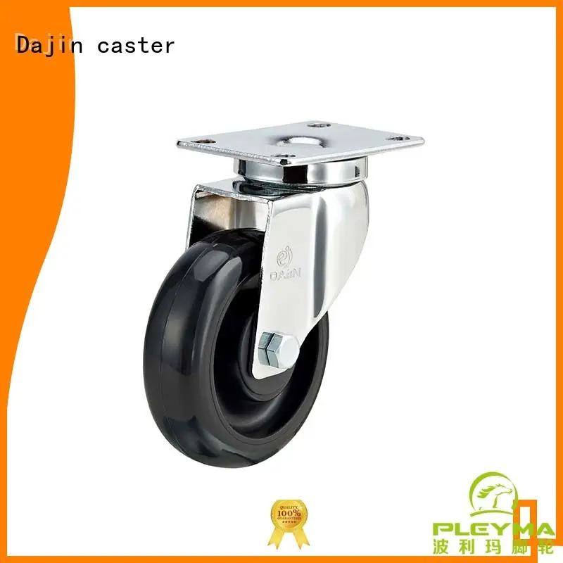 stem anti static wheels castors thread trolleys Dajin caster 1
