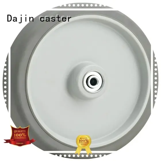heavy trolley wheels noiseless trolley Dajin caster 1