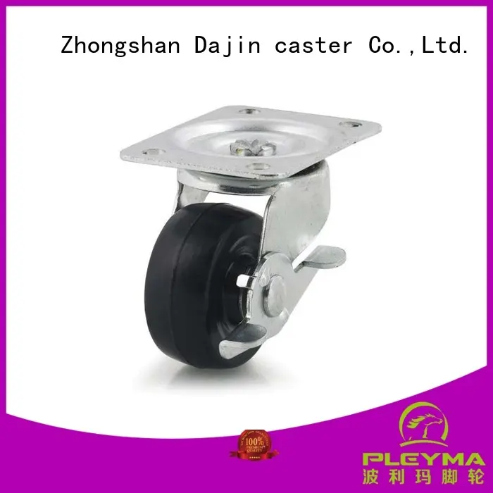 Dajin caster light light duty caster rubber carts 1