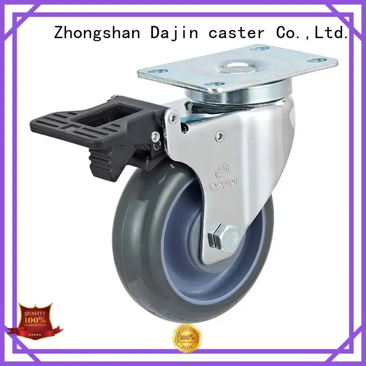 Dajin caster economic industrial swivel casters bearing dollies 1