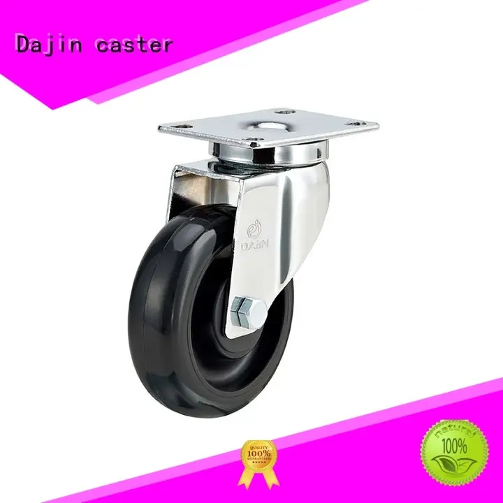inch rigid caster wheels swivel carts Dajin caster 1