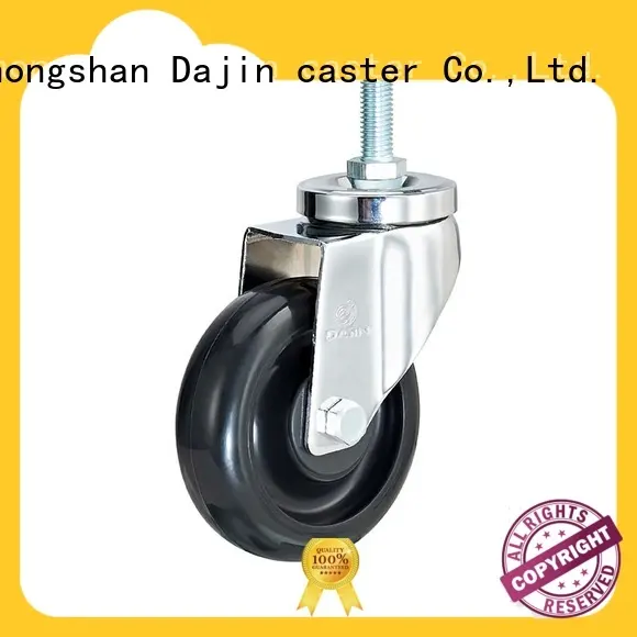 esd anti static wheels castors chrome trolleys Dajin caster 1