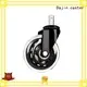 Dajin caster transparent rollerblade chair wheels pu at discount 1