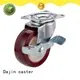 furniture office chair casters plastic at discount Dajin caster 1