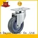 economic 2 swivel caster wheels tpr for trolleys 1