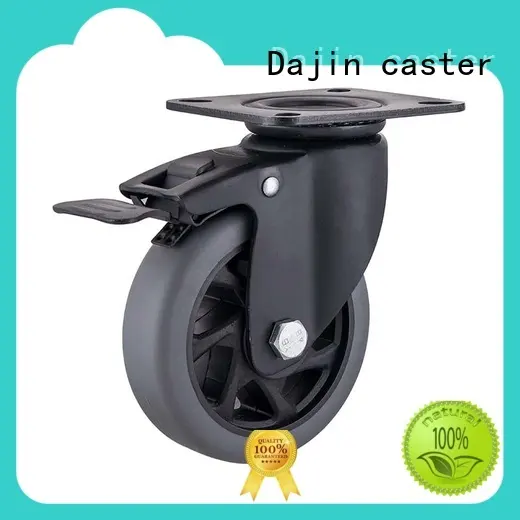 popular 6 inch heavy duty caster wheels universal bakery racks Dajin caster 1