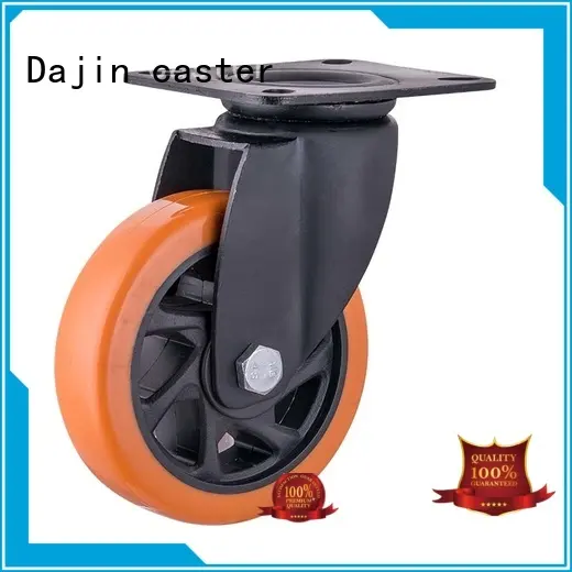 Dajin caster fixed 5 inch heavy duty casters top brand for truck 1